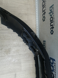 AA045978; Бампер передний; без паркт.; под омыват. (5K0807221) для Volkswagen Golf/БУ; Оригинал; Р1, Мелкий дефект; 