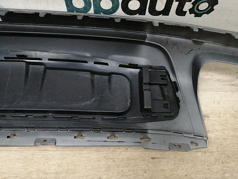 Фотография детали AA038569; Юбка заднего бампера (4M0807521) для Audi Q7 II (2015-2020)/БУ; Оригинал; Р1, Мелкий дефект; . Фото номер 10