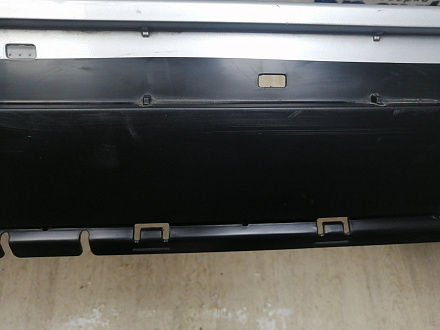 AA045923; Бампер задний; под паркт. (52159-48170) для Toyota Highlander II рест. (2010 - 2013)/БУ; Оригинал; Р1, Мелкий дефект; 