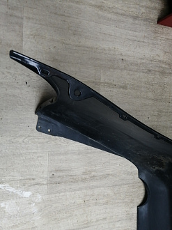 AA045896; Бампер задний v2.4; под паркт. (52159-33918) для Toyota Camry 40 рест. (2010 — 2011)/БУ; Оригинал; Р1, Мелкий дефект; 