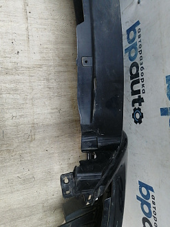 AA044515; Бампер передний; без паркт.; под омыват. (1K0807221D) для Volkswagen Jetta V (2005- 2010)/БУ; Оригинал; Р1, Мелкий дефект; 