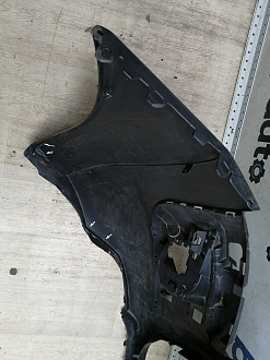 AA044865; Бампер передний; без паркт.; под омыват. (9684345077) для Peugeot 3008 I (2009-2013)/БУ; Оригинал; Р2, Удовлетворительное; 