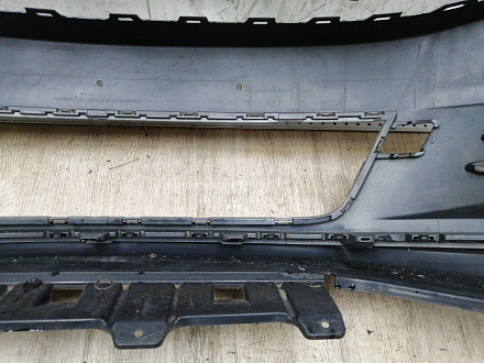AA044349; Бампер передний, Sport-Style; без паркт.; под омыват. (5NU807221) для Volkswagen Tiguan I рест. (2011- 2016)/БУ; Оригинал; Р1, Мелкий дефект; 