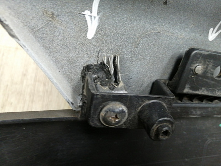 AA045478; Бампер задний; без паркт. (86611-M0000) для Hyundai Creta I (2016-2021)/БУ; Оригинал; Р2, Удовлетворительное; 