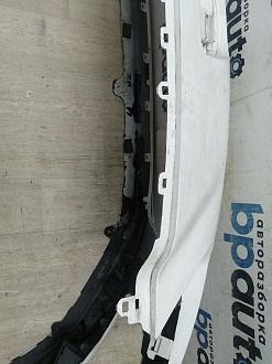 AA045944; Бампер передний; без паркт.; без омыват. (9674576177) для Peugeot 308 I рест. (2011-2015)/БУ; Оригинал; Р2, Удовлетворительное; 