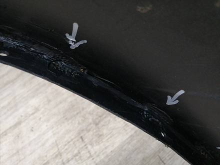 BA000080; Бампер передний; без паркт.; без омыват. (20999612) для Chevrolet Captiva/БУ; Оригинал; Р1, Мелкий дефект; 