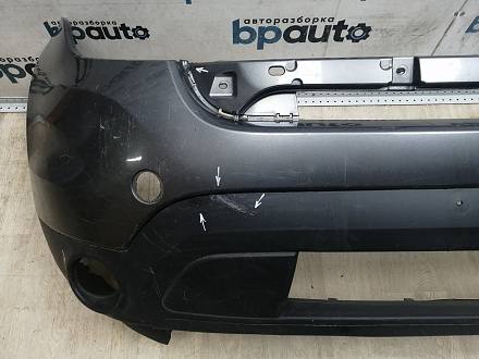 AA045252; Бампер передний; без паркт.; без омыват. ( BB5317C831) для Ford Explorer V (2011-2015)/БУ; Оригинал; Р1, Мелкий дефект; 