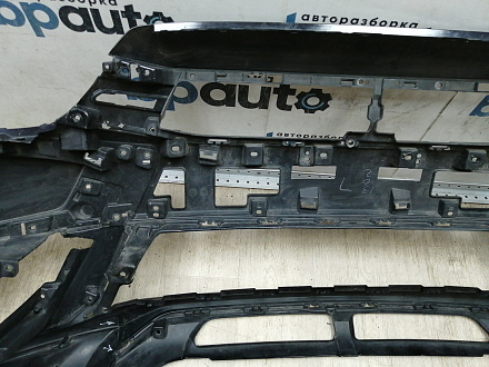 AA044809; Бампер передний; без паркт.; без омыват. (6400J025ZZ) для Mitsubishi ASX I рест.2 (2016- 2019)/БУ; Оригинал; Р1, Мелкий дефект; 