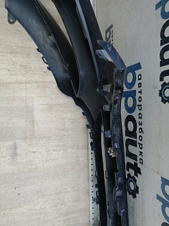 AA046175; Бампер передний; под паркт.; без омыват. (A2058850525) для Mercedes-Benz C-klasse IV (W205) (2014-2018)/БУ; Оригинал; Р1, Мелкий дефект; 