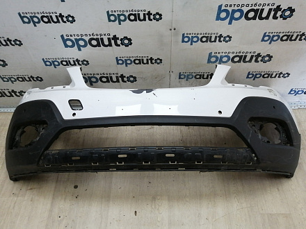 AA044919; Бампер передний; под паркт.; под омыват. (95122388) для Opel Mokka (2012 - 2015)/БУ; Оригинал; Р1, Мелкий дефект; 