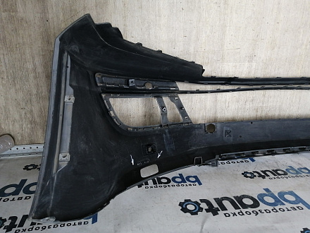 AA045687; Бампер передний; под паркт.; под омыват. (5СU807221A) для Volkswagen Jetta VI рест. (2015-2018)/БУ; Оригинал; Р1, Мелкий дефект; 