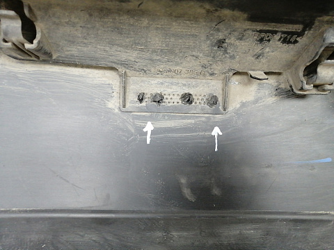 Фотография детали AA028727; Бампер задний; под паркт. (8V5807511F) для Audi A3 III (8V) рест. 1 Sedan (2016-н.в.)/БУ; Оригинал; Р2, Удовлетворительное; . Фото номер 18