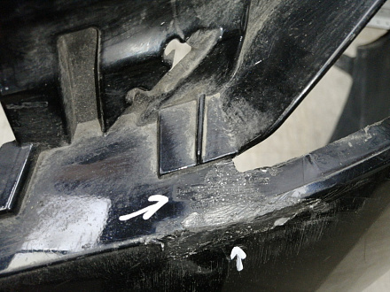 BA000120; Бампер передний; под паркт.; под омыват. (52119-06C40) для Toyota Camry/БУ; Оригинал; Р1, Мелкий дефект; 