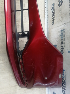 AA046200; Бампер передний; под паркт.; под омыват. (GSH7-50031) для Mazda 6 III (GJ) рест. 2 (2018-2024)/БУ; Оригинал; Р1, Мелкий дефект; 