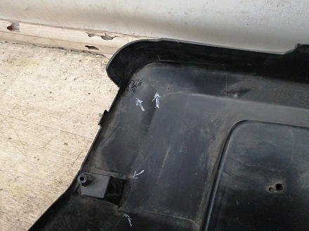 AA039644; Юбка заднего бампера (86611-2K100) для Kia Soul I (2009- 2011)/БУ; Оригинал; Р2, Удовлетворительное; 