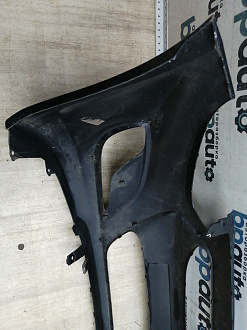 BA000146; Бампер передний; без паркт.; без омыват. (86511-1R000) для Hyundai/БУ; Оригинал; Р1, Мелкий дефект; 