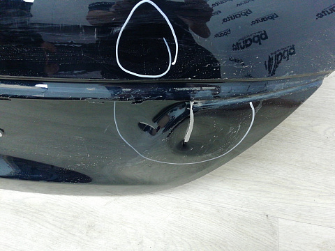 Фотография детали AA001935; Крышка багажника (A2137500075) для Mercedes-Benz E-klasse V Sedan (W213) (2016-2021)/БУ; Оригинал; Р3, Под восстановление; . Фото номер 2