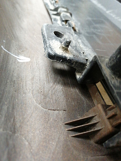 BA000136; Бампер задний; без паркт. (86611-M0000) для Hyundai Creta I (2016-2021)/БУ; Оригинал; Р2, Удовлетворительное; 