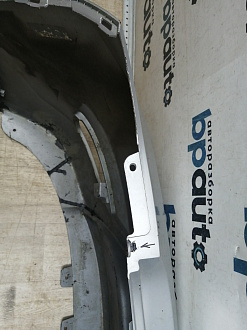 AA045613; Бампер задний; без паркт. (86611-4L200) для Hyundai Solaris I HB (2010- 2014)/БУ; Оригинал; Р1, Мелкий дефект; 