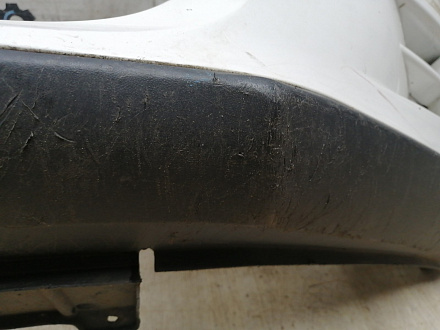 AA045474; Бампер передний, Sport-Style; без паркт.; под омыват. (5N0807221) для Volkswagen Tiguan I (2007- 2011)/БУ; Оригинал; Р1, Мелкий дефект; 