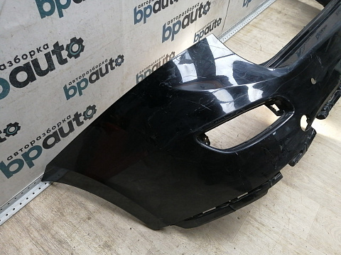 Фотография детали AA045420; Бампер задний; под паркт. (86611-2B700) для Hyundai Santa Fe II рест. (2010-2012)/БУ; Оригинал; Р2, Удовлетворительное; . Фото номер 2
