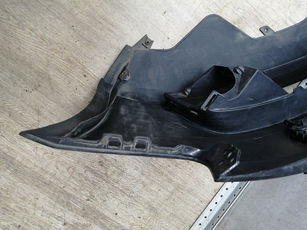 BA000155; Бампер передний; без паркт.; под омыват. (8K0 807 437 A) для Audi A4 B8/БУ; Оригинал; Р1, Мелкий дефект; 