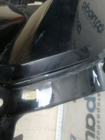 Фотография детали AA046201; Бампер передний; без паркт.; без омыват. (52119-0KM60) для Toyota Fortuner II рест. (2020- н.в.)/БУ; Оригинал; Р1, Мелкий дефект; . Фото номер 7