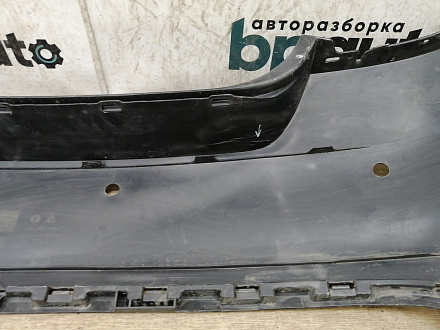 AA032855; Бампер задний; под паркт. (60U 807 421 B) для Skoda Rapid/БУ; Оригинал; Р1, Мелкий дефект; 