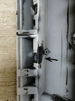 AA045855; Бампер передний; без паркт.; без омыват. (602001262AA) для Chery Tiggo 4 Pro (2020-2024)/БУ; Оригинал; Р1, Мелкий дефект; 