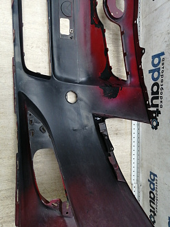 AA045679; Бампер передний; без паркт.; без омыват. (52119-02680) для Toyota Auris I (2007- 2010)/БУ; Оригинал; Р1, Мелкий дефект; 