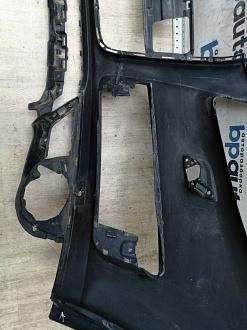 AA045530; Бампер передний; под паркт.; под омыват. (4L0 807 437 H) для Audi Q7 I рест. (2010-2015)/БУ; Оригинал; Р1, Мелкий дефект; 