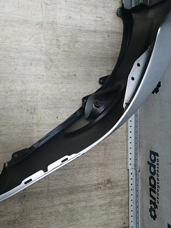 BA000182; Бампер передний; без паркт.; под омыват. (52119-05190) для Toyota Avensis/БУ; Оригинал; Р1, Мелкий дефект; 