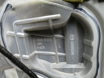 AA045164; Дверь задняя левая (KD53-73010) для Mazda CX-5/БУ; Оригинал; Р1, Мелкий дефект; (38P) Серый