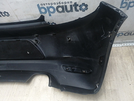 AA046042; Бампер задний; под паркт. (1K8807421M) для Volkswagen Scirocco (2009 - 2014)/БУ; Оригинал; Р1, Мелкий дефект; 
