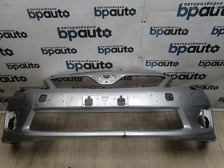 AA045988; Бампер передний; без паркт.; под омыват. (52119-12C70) для Toyota Corolla 150 рест. (2010-2013)/БУ; Оригинал; Р2, Удовлетворительное; 