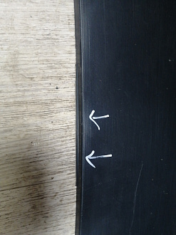 AA045718; Бампер передний; без паркт.; без омыват. (2K5807221A) для Volkswagen Caddy III рест. (2010-2015)/БУ; Оригинал; Р1, Мелкий дефект; 