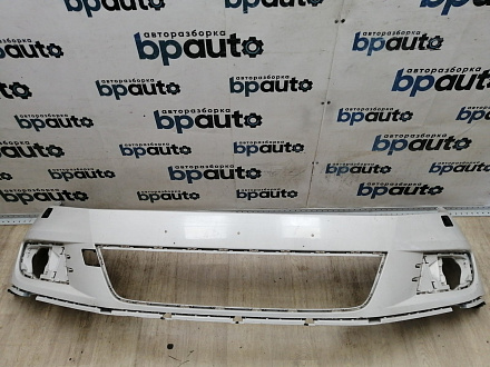 AA044677; Бампер передний, Sport-Style; без паркт.; под омыват. (5NU807221) для Volkswagen Tiguan I рест. (2011- 2016)/БУ; Оригинал; Р1, Мелкий дефект; 
