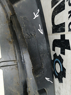 AA045538; Бампер передний, 600h (52119-50D40) для Lexus LS IV рест. (2010- 2012)/БУ; Оригинал; Р2, Удовлетворительное; 