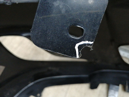 BA000146; Бампер передний; без паркт.; без омыват. (86511-1R000) для Hyundai/БУ; Оригинал; Р1, Мелкий дефект; 