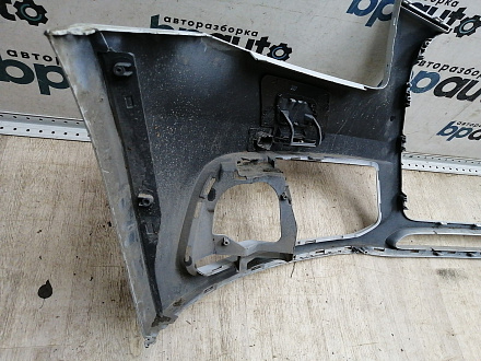 BA000137; Бампер передний; под паркт.; под омыват. (8R0 807 437 M) для Audi Q5 I рест. (2012-2017)/БУ; Оригинал; Р1, Мелкий дефект; 