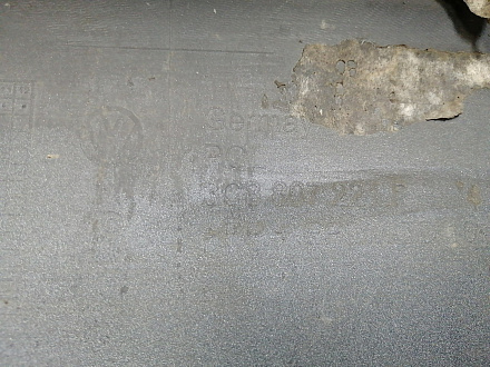 AA045817; Бампер передний; под паркт.; под омыват. (3C8807221F) для Volkswagen Passat CC рест. (2012-2017)/БУ; Оригинал; Р1, Мелкий дефект; 