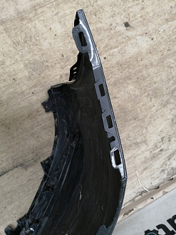 AA038414; Бампер передний; под паркт.; под омыват. (GSH7-50031) для Mazda 6 III (GJ) рест. 2 (2018-2024)/БУ; Оригинал; Р1, Мелкий дефект; 