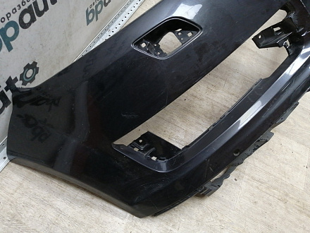 AA045531; Бампер передний; под паркт.; под омыват. (4L0 807 437 H) для Audi Q7 I рест. (2010-2015)/БУ; Оригинал; Р1, Мелкий дефект; 