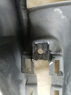 AA046091; Бампер передний; под паркт.; под омыват. (52119-33610) для Lexus ES V рест. (2009- 2012)/БУ; Оригинал; Р1, Мелкий дефект; 