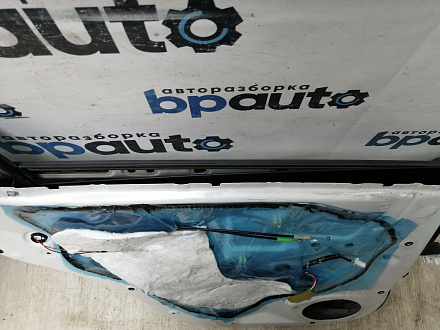 AA045291; Дверь задняя левая, под расширитель, Long (67004-42110) для Toyota Rav4/БУ; Оригинал; Р0, Хорошее; (070) Белый перламутр 3х. сл.