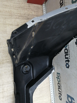 BA000201; Бампер задний; без паркт. (85022-JU14H) для Nissan X-Trail T31/БУ; Оригинал; Р1, Мелкий дефект; 