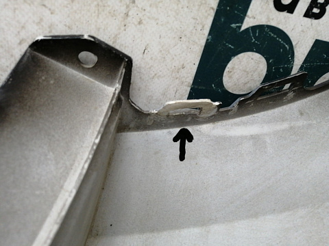 Фотография детали AA023999; Бампер задний; без паркт. (51122990174) для BMW Х1 I (E84) (2009-2012)/БУ; Оригинал; Р1, Мелкий дефект; . Фото номер 15