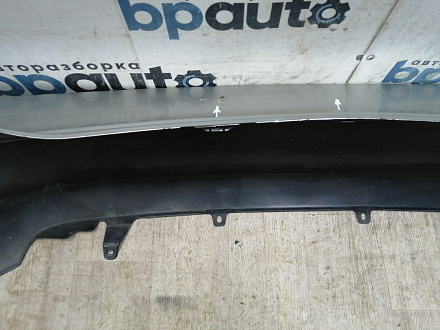 AA045802; Бампер задний; без паркт. (52159-02400) для Toyota Auris I (2007- 2010)/БУ; Оригинал; Р1, Мелкий дефект; 