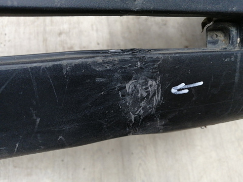 Фотография детали AA044827; Бампер задний; без паркт. (78811-09110) для SsangYong Kyron I рест. (2007-2014)/БУ; Оригинал; Р1, Мелкий дефект; . Фото номер 4