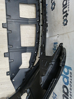 AA045844; Бампер передний; без паркт.; без омыват. (2803127XKQ11A) для Haval F7 I рест. (2022-н.в.)/БУ; Оригинал; Р1, Мелкий дефект; 